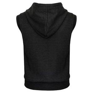 Vente en gros de gilets pour hommes blouson blouson aviateur sans manches avec fermeture éclair pour l'hiver gilets polaires chauds LOGO personnalisé gilet de poche pour hommes - Product Image 3