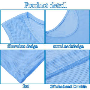 Camiseta Deportiva sin Mangas de Secado Rápido para Fútbol, Ropa Deportiva para Correr, Camisetas de Entrenamiento Ajustadas, Logotipo Personalizado con Talla, Camisetas de Entrenamiento - Product Image 2