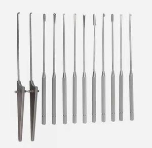 Ensemble d'instruments d'arthroscopie du genou 12 pièces Kit de sonde chirurgicale de qualité supérieure Source d'alimentation manuelle en acier inoxydable - Product Image 2