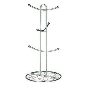 Soporte para tazas de decoración de Metal de calidad superior con base de madera para decoración de hogar y cocina soporte para tazas a precio razonable - Product Image 3