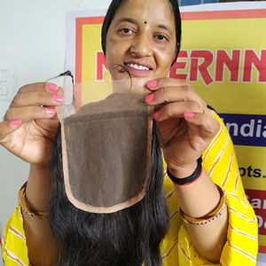 Cheveux naturels vierges bruts de qualité alignés sur les cuticules, faisceaux droits non traités, extensions de cheveux humains indiens - Product Image 4