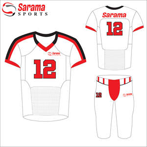 Uniforme de fútbol americano Uniforme de peso ligero Cómodo Hombres Uniforme de fútbol americano, - Product Image 3
