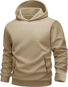 Sudadera con Capucha Informal de Moda para Hombre y Mujer, Sudadera Holgada de Algodón Grueso y Cálido para Invierno - Product Image 1