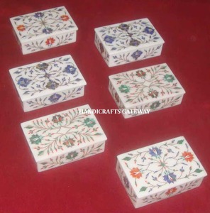 Beautiful Handmade Very Super Amazing Design Marble Mother Of Pearl Inlay Home Decoration <b>Boxes</b> And Marble <b>Valentine</b> Gift <b>Boxes</b> - Product Image 1