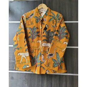 Veste matelassée réversible pour femmes et filles, style bomber, blazer, manteau formel, à capuche, en coton, taille XL, automne, printemps, hiver - Product Image 5