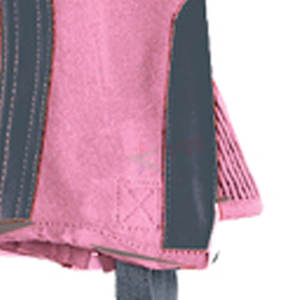 Fabricant professionnel de demi chaps chaps d'équitation demi chaps en cuir de vache - Product Image 5