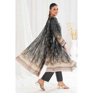 Conjunto de traje de jardín sin coser de 3 piezas gris para mujer - Product Image 2