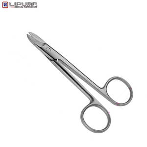 BEEBEE profesional 10 Cm/4 pulgadas de acero inoxidable quirúrgico recto Sh/Sh tijeras de corte de alambre MOL seguridad CE certificado - Product Image 6