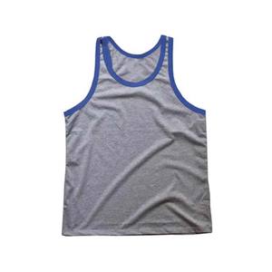 Chaleco de entrenamiento deportivo de verano para hombre 2025, camiseta interior sin mangas de estilo callejero, camisetas sin mangas de algodón informales, tejido de punto transpirable - Product Image 3