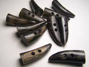 Botones de bocina únicos y duraderos para proyectos de Moda y artesanía, botones de bocina hechos a mano y palancas de lujo para artesanías de media luna - Product Image 2