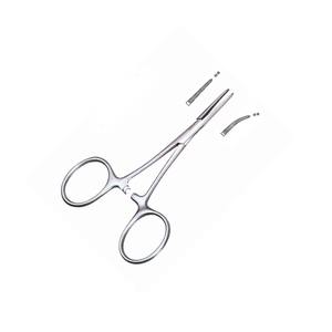 Pinces chirurgicales de précision manuelles en acier inoxydable pour micro-moustiques, 3,5 pouces, 1x2 dents, pour usage hospitalier ORL, micro-délicates - Product Image 4