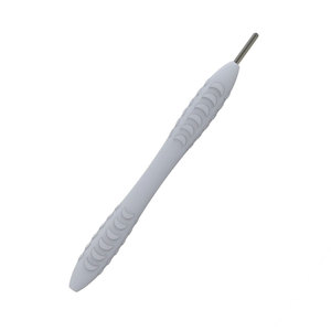 Reusable Light <b>Grey</b> Dental <b>Mirror</b> Handle Manual Tooth Cleaning Tool Autoclavable <b>Grey</b> Silicone Dental <b>Mirror</b> Stem Ergonomic - Product Image 5