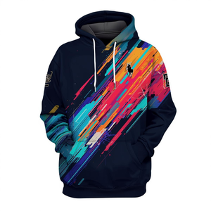 For Style Winter Polyester/Nylon Fleece Pullover Hoodie Sweatshirt Embroidered Digital Printing OEM/ODM Private Label Options - Product Image 2