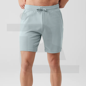 Pantalones Cortos de Verano Ecológicos de Felpa Francesa 100% Algodón, Venta al Por Mayor de Fábrica OEM, Ropa Casual con Bolsillos Laterales para Correr - Product Image 6