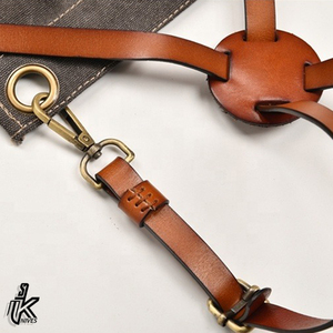 Tablier en Jean unisexe pour hommes et femmes, tablier de Chef de haute qualité - Product Image 6