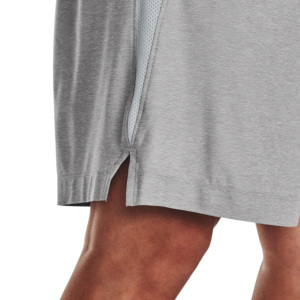 Men's 100% Polyester Canvas Quick-Drying Anti-Wrinkle Breathable Eco-Friendly <b>Knee</b>-Length Fitness Running Shorts Low Waist - Product Image 5