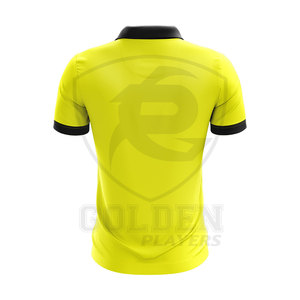 Polos de hombre hechos a medida de gran venta, poliéster Spandex de alta calidad con mangas cortas, impresiones de sublimación de marca propia - Product Image 3