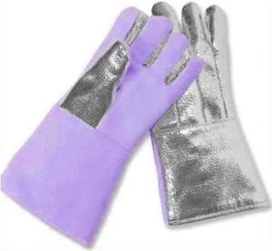 Qualité supérieure Résistance à la chaleur Personnalisé OEM Service Premium Cuir Gants de soudage Arrivée Résistance à la chaleur Gants de sécurité raisonnables - Product Image 3