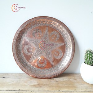 ถาดเสิร์ฟอาหารชุบทองแดงเคลือบโลโก้วันที่กำหนดเองสำหรับซัพพลายเออร์ขายส่งรูปทรงและขนาดพิเศษ - Product Image 2