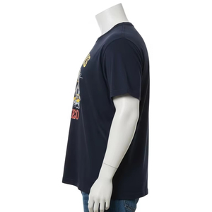 T-shirt en coton à col rond pour homme, grande taille, sérigraphie, décontracté, à manches courtes, pour la salle de sport, streetwear, hauts tendance - Product Image 3