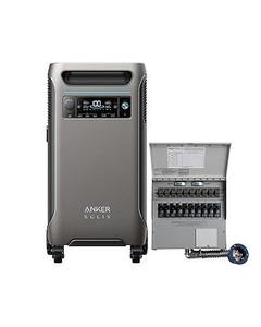 Quality F3800 120V/240V Home 3840Wh <b>Portable</b> Power Station with Transfer Switch Kit, 6000W <b>AC</b> Output Solar Generator - Product Image 2