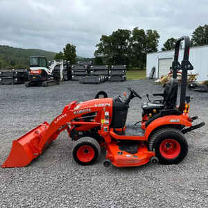 Livraison gratuite Kubota BX2380 tracteur agricole avec chargeur à fixation rapide et godet <500h 4WD 23HP moteur diesel 540 PTO 3 points d'attelage - Product Image 1