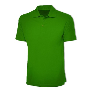 เสื้อถักคอตตอนสีเขียว ป้องกันริ้วรอย แขนสั้น สไตล์วินเทจ ขายส่งจากโรงงานโดยตรง รับผลิตตามแบรนด์ ส่งออก - Product Image 1