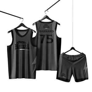 Fabricant de vêtements de basket-ball OEM 2025, ensemble de maillots de basket-ball réversibles par sublimation entièrement personnalisé, short avec panneaux latéraux en maille - Product Image 3
