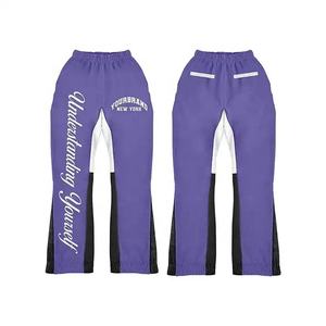 Conjunto de pantalones de chándal acampanados y Sudadera con capucha para hombre, ropa de calle, chándal de moda, conjunto de 2 piezas, chándal para hombre - Product Image 6