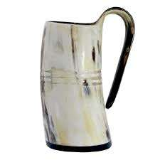Taza de Cuerno de Búfalo - Ecológica, Elegante, de Primera Calidad, Acabado Natural, Aislamiento Térmico, Personalizable, Taza de Regalo Vintage - Product Image 3