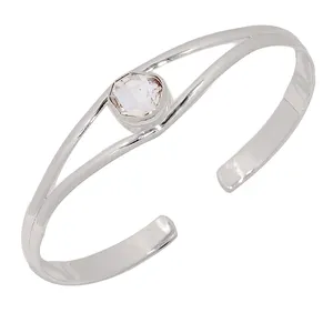 Braccialetti con diamanti a 3.0 carati 925 da donna in argento Sterling gioielli gioielli iniziali bracciali per ragazze femminili