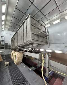 Semirremolque volquete de granja de 4 ruedas hecho de acero duradero - Product Image 3