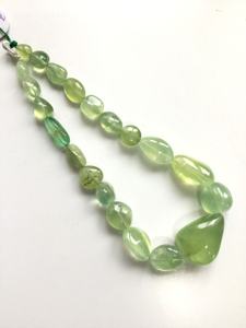 Cuentas Sueltas de Prehnita Natural para la Elaboración de Joyería Fina, Collar de Piedras Preciosas - Product Image 6