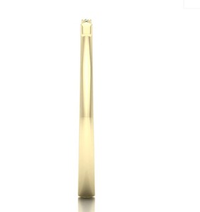 Anillo de compromiso y boda de oro 14K con certificación IGI personalizado, Joyería de diamantes finos cultivados en laboratorio, anillo de diamantes elegante - Product Image 3