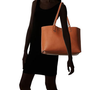 Latest Fashion <b>Ladies</b> New Style Custom Logo Open Closure Solid Color Oversized Tote <b>Bags</b> 2025 Hot Selling Designer - Product Image 5