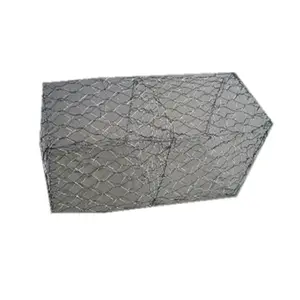 Electric welding stone cage net river galvanized stone steel wire flood prevention wire retaining wall