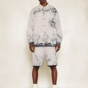 Vente en gros Nouveau short en jean taille haute personnalisé brodé à la mode Short en jean confortable à bas quantité minimale de commande pour hommes à prix bon marché d'usine - Product Image 2