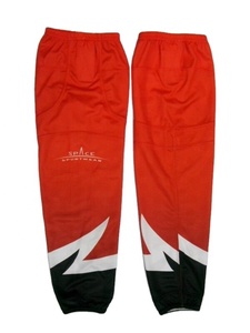 Vêtements de hockey sur glace personnalisés de haute qualité, impression par transfert thermique, coton/polyester, chaussettes de hockey confortables, personnalisation possible - Product Image 3