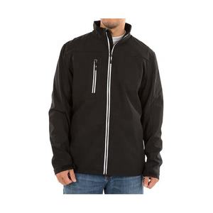 Venta al por mayor cómodo hombres chaqueta Softshell transpirable sostenible a prueba de viento Venta caliente hecho a medida hombres chaqueta Softshell para hombre - Product Image 1