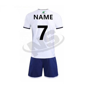 Uniforme de Fútbol Personalizado al por Mayor, Transpirable, de Secado Rápido, Camiseta de Fútbol de Poliéster de Manga Corta, Personalizada con el Logotipo del Club - Product Image 3
