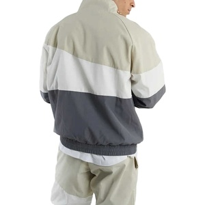 High Quality Men Nylon Tracksuits Windbreaker Customized Logo Printing Lightweight Quick Dry Active wear Tracksuits 2026 - Product Image 3