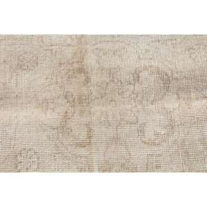 Alfombra Turca Vintage, Alfombra Extra Grande de 9.4x12.1 pies, Alfombra de Lana con Estampado Animal en Tonos Marrón y Beige - Product Image 5