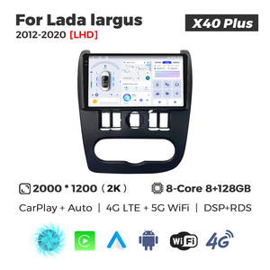 MEKEDE X40 UIS7865 8+128G 2K QLED AKM DSP ระบบไร้สาย CarPlay Android Auto สำหรับรถยนต์ Lada Largus ปี 2012-2020 - Product Image 3