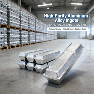พรีเมี่ยมอะลูมิเนียมแท่ง999 ADC12 A8 A7สำหรับอุปกรณ์อิเล็กทรอนิกส์ฮีตซิงก์สำหรับการผลิตและการหล่อ - Product Image 5