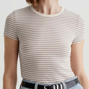 T-shirts pour femmes grande taille en molleton décontracté de haute qualité, écologiques, lourds, 180 g/m², unis - Product Image 1