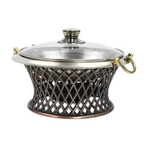 Elegante Plato para Calentar Comida de Acero Inoxidable que Mejora la Presentación de los Alimentos en Reuniones Formales e Informales - Product Image 5