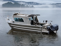 Kinocean – bateau de pêche Cuddy à grande vitesse de 26 pieds, bateau marin avec tout en aluminium à vendre