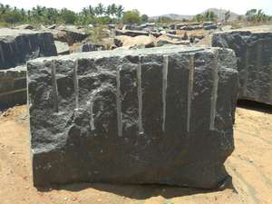 Bloques de granito negro de calidad superior, monumentos, entrega rápida, precio de granito negro Natural, para propietarios de cantera - Product Image 2