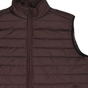 Veste matelassée unisexe à logo personnalisé, col montant, poche zippée, hiver, noir, matelassée, streetwear - Product Image 5