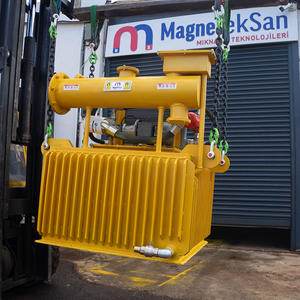 Pièces de fonderie RCDF, électro-aimant suspendu, séparateur de fer à gradient élevé de 17 kW, distance de levage de 500 mm pour l'exploitation minière du charbon - Product Image 1